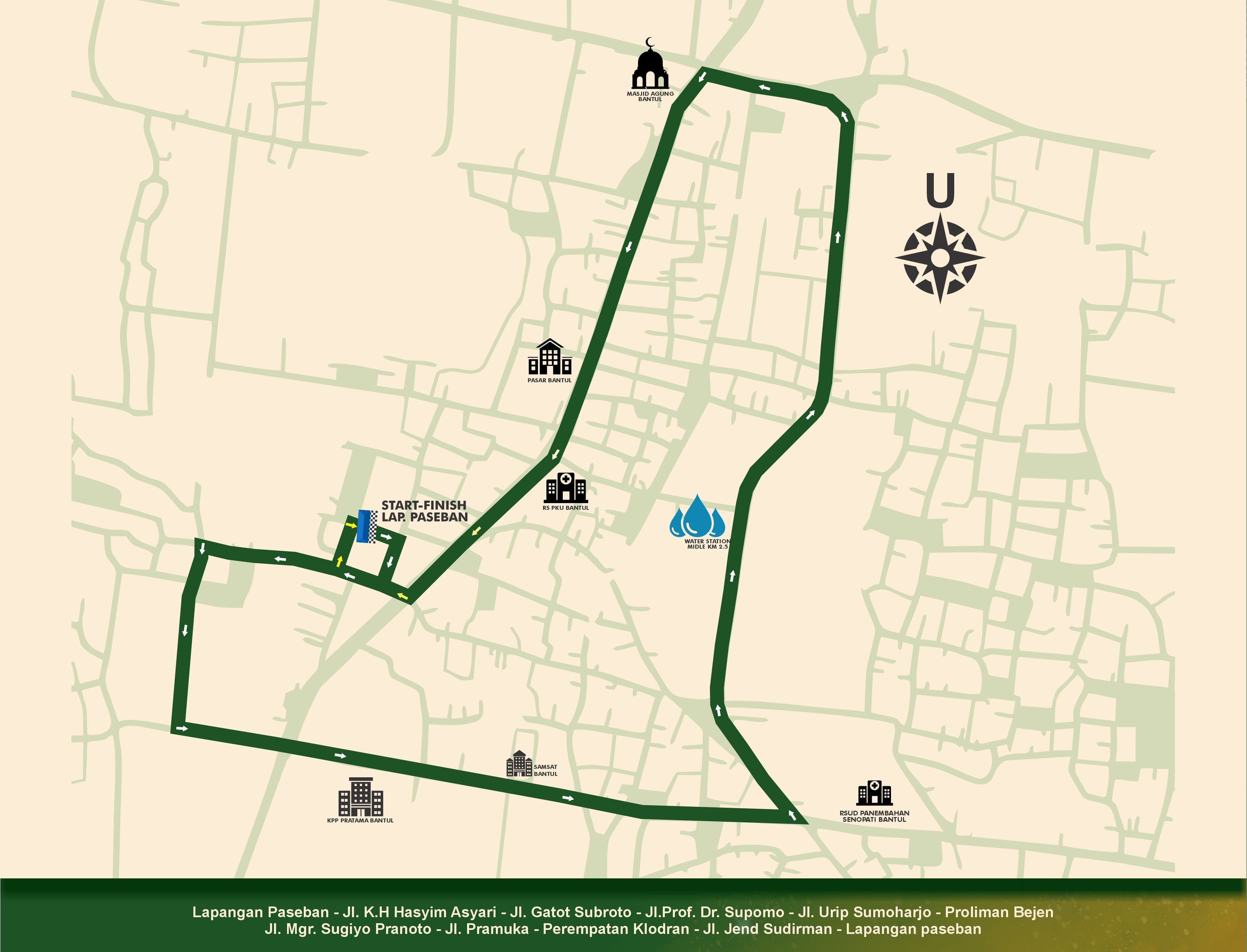 5KM Route