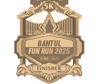 Medali 5K Depan