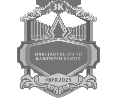 Medali 3K Belakang