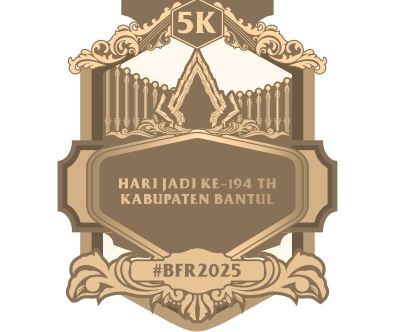 Medali 5K Belakang